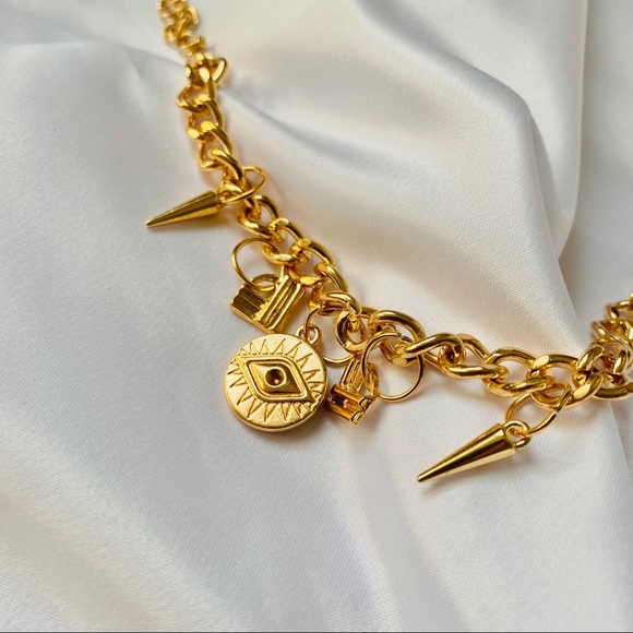 Turkish Eye Charm Bracelet - Picture 6 of 10